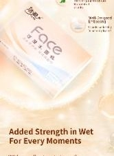 C&S Pink Serie compact soft face tissue 3ply (100 sheets 8 bags bundle) - Image 5