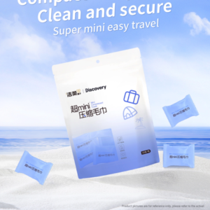 Ultra Discovery Mini Compressed Disposable Face Towel (20 Capsule per pack)